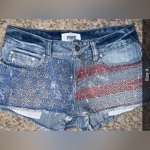 Bedazzled shorts!